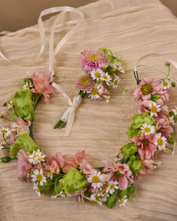 Fresh Flower Crown - The Blooming Bunch
